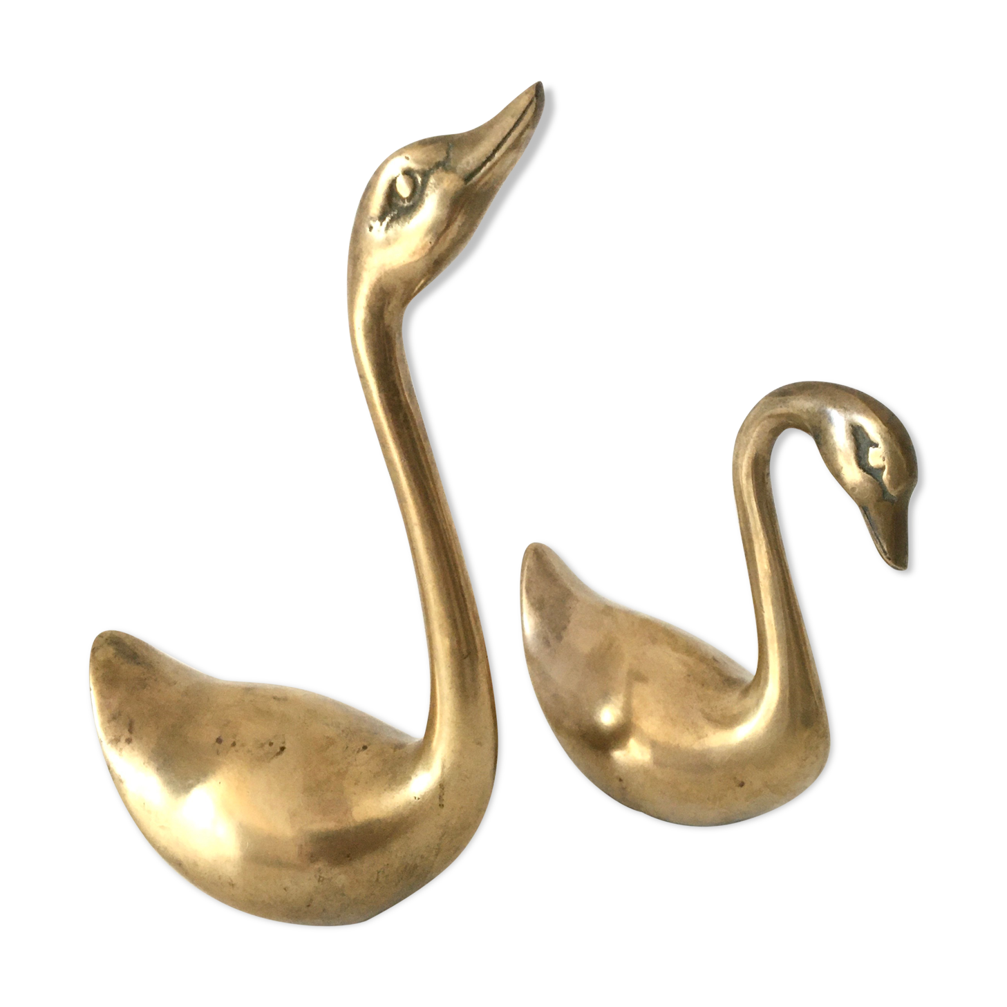 Brass swan duo
