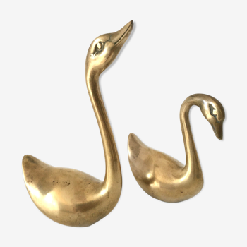 Brass swan duo