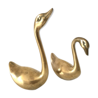 Brass swan duo