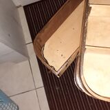 Wooden storage furniture with drawers. With a cove.