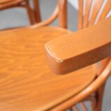 Set of 2 Vintage Bar Stools by TON, 1980