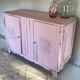 Buffet art déco rose pâle