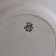 Round dish n°2 Choisy le Roi in Iron Earth decoration fruits and insects