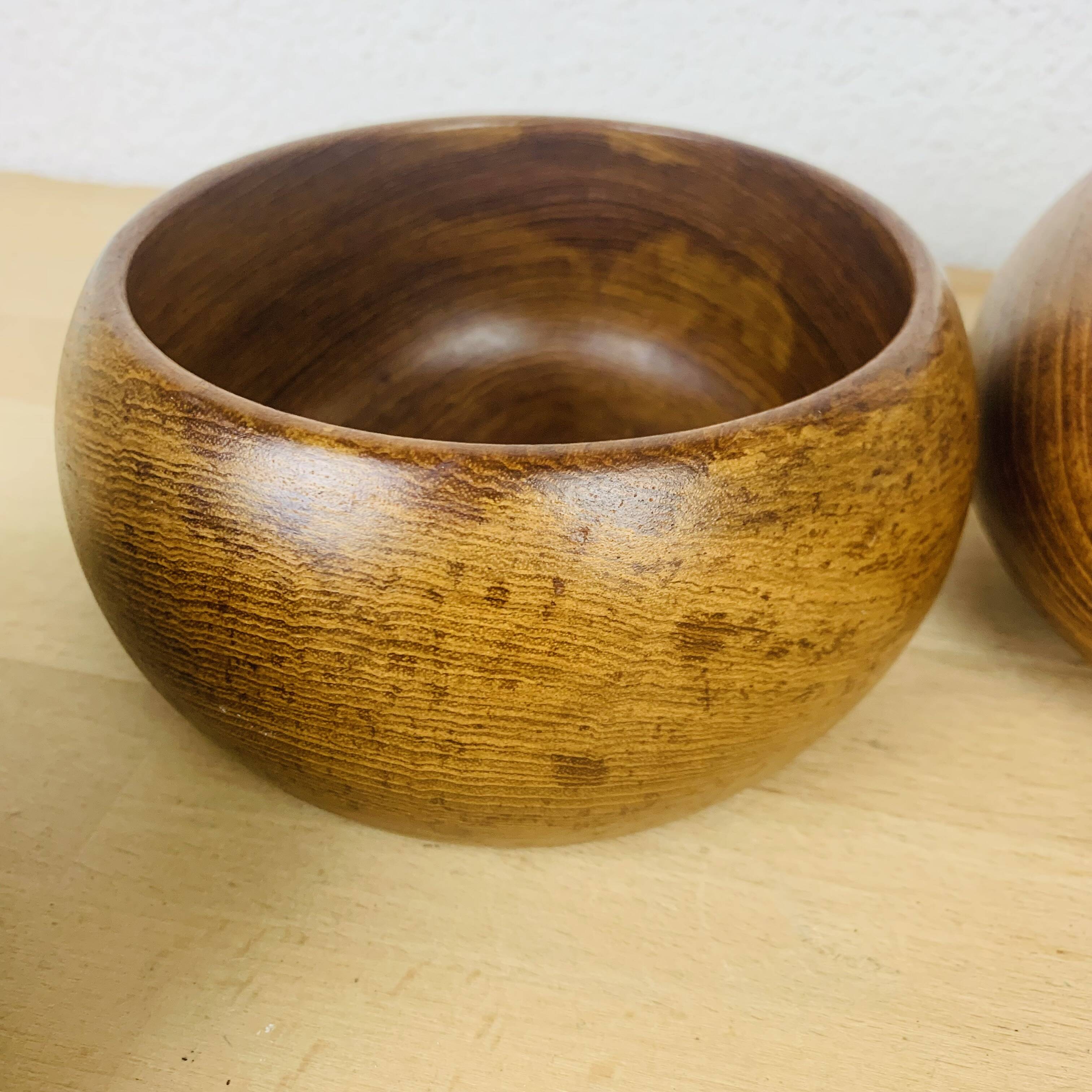 3 Scandinavian Danish teak bowls from the 60s