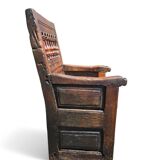 Fauteuil coffre, XVIIIè siècle