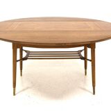 Extendable teak coffee table, Swedish Modern, Sweden, 1940