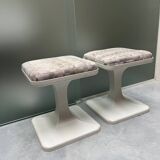 2 tabourets Sulo Space age, Luigi Colani