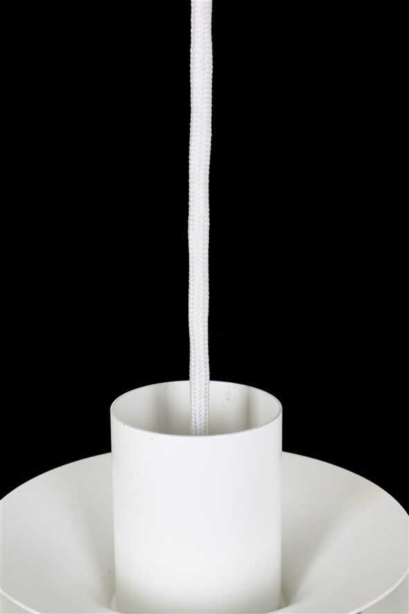 Jeka "Verona" multilayer pendant lamp / Danish modern design / Kurt Wiborg / 1980s