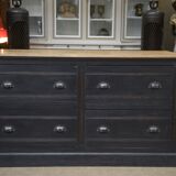 Commercial furniture has 4 large drawers fir 1930