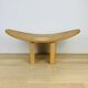 Wooden meditation stool