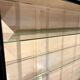 Double vintage metal and glass display cabinet from the 50s/60s – industrial style