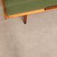 Green folding bench sofa by UP Zavody 1970