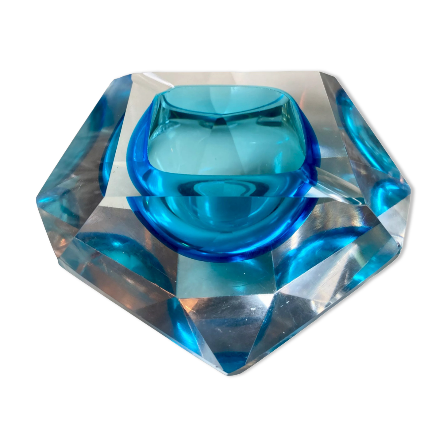 Ashtray / empty pocket sommerso murano