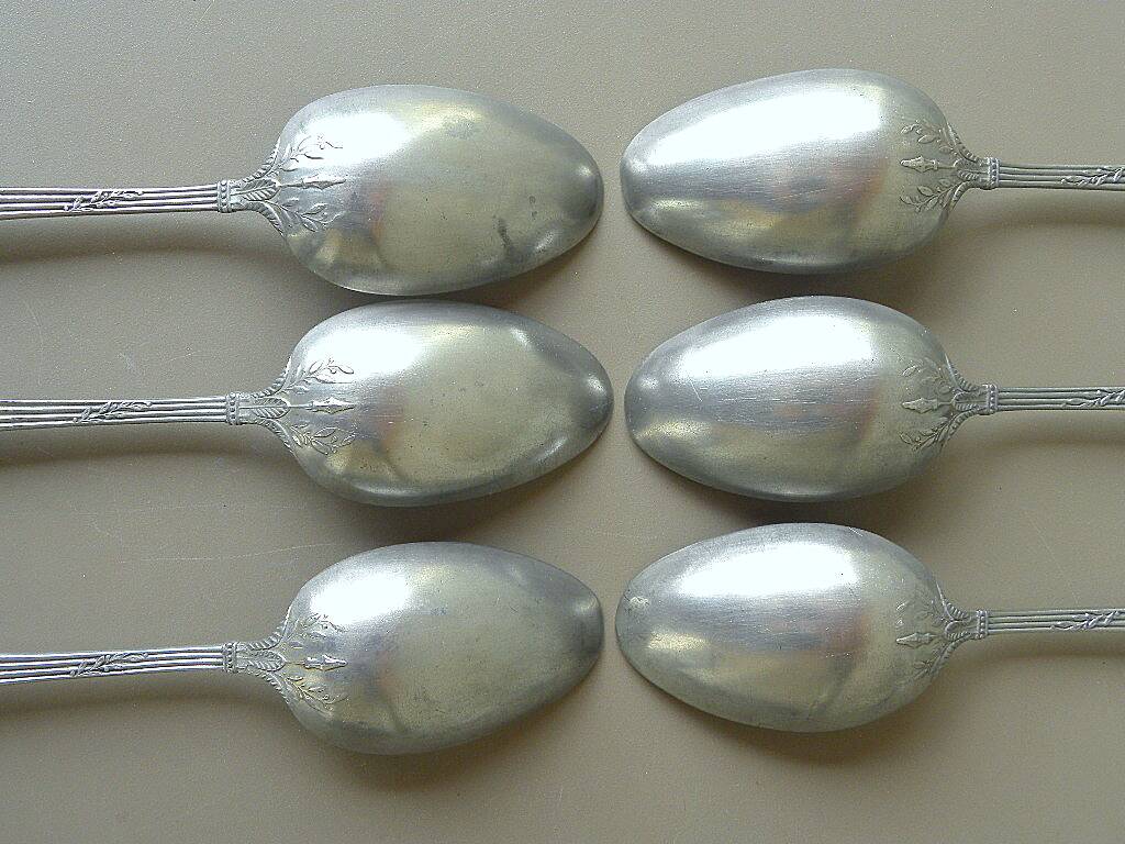 1/2 consulate - empire, tin gold & silverware cutlery set