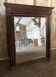 Large Trumeau mirror, wood, vintage, Henri I