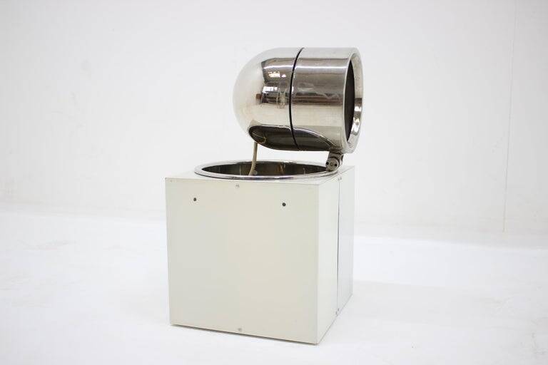 Rare Industrial Lamp by Arch. Ladislav Vrátník for Gallery Mánes, 1970s