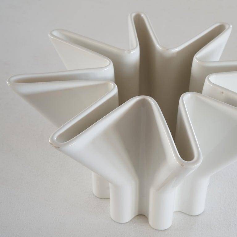 Postmodern ceramic vase Boccato, Gigante & Zambusi for Sicart.