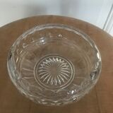 Lot of 4 dessert cups in chiseled glass