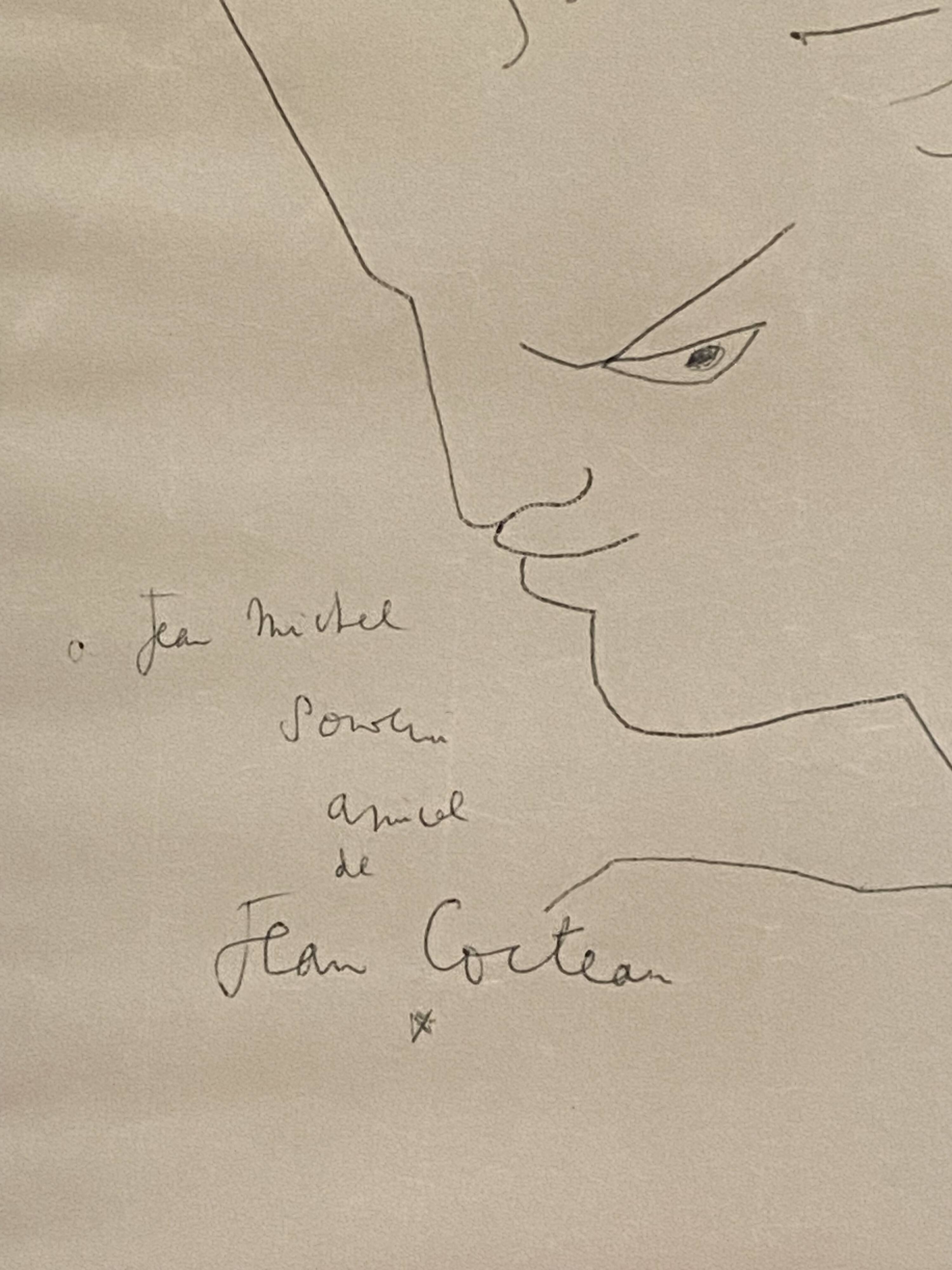 Dessin Jean Cocteau