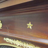 Acajou Library of Cuba Scd Empire decorated with 50 gilded bronzes