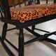 Rocking chair noir