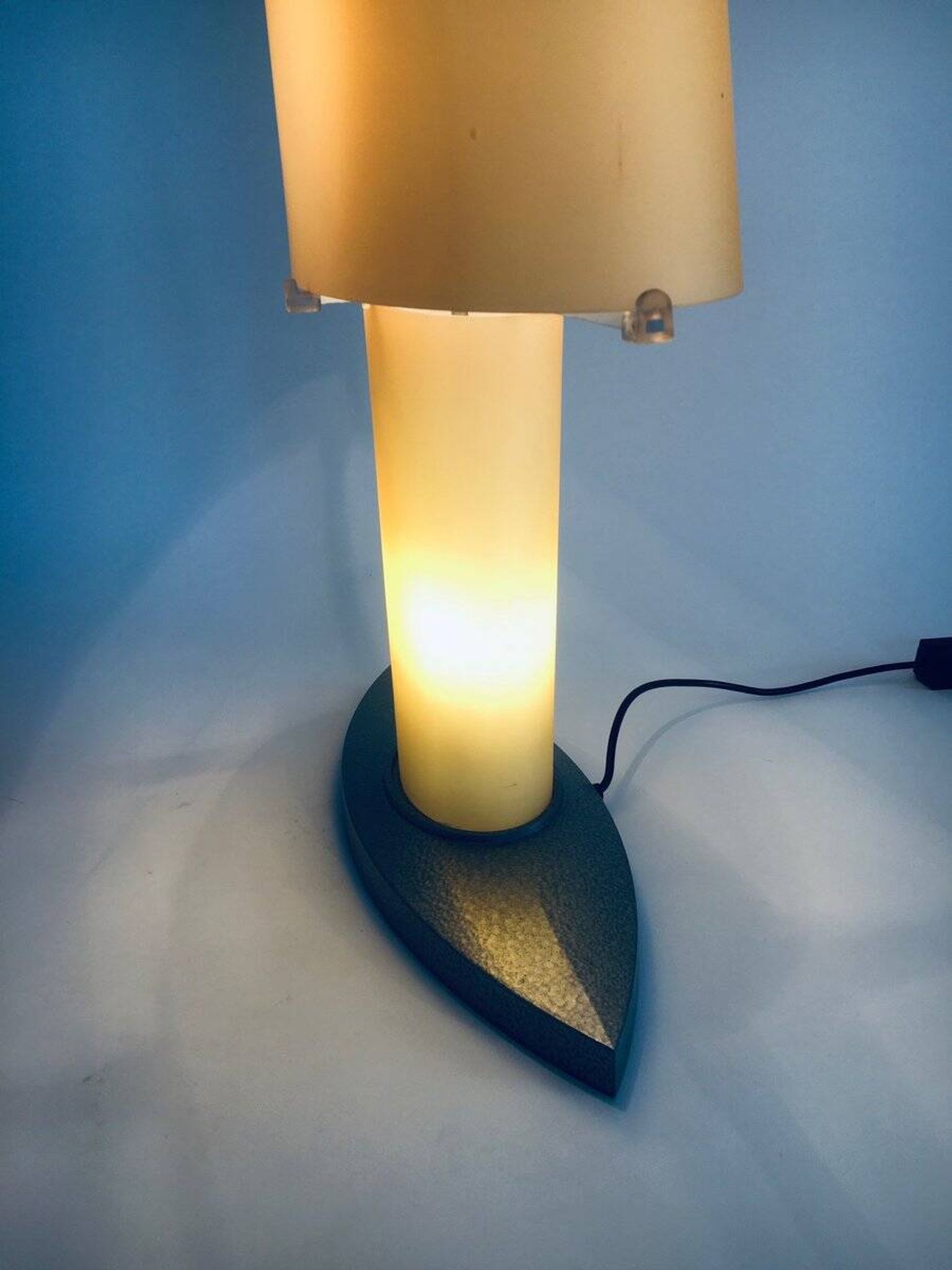 Postmodern Glass Table Lamp attributed to Daniela Puppa for Fontana Arte, 1980s