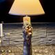Ceramic lamp base signed Alain GIREL – H. 52 cm