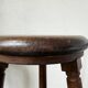 Oak bistro stools 1950