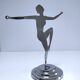 Metal jewelry holder Art Deco style bathroom decor