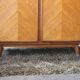 Armoire vintage pied compas