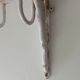 Old coat rack in cast iron and wood, 20s/30s