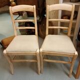 2 renovated chairs