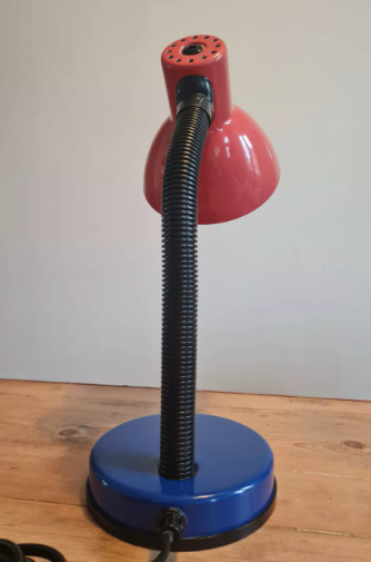 Table lamp primary color 1980