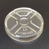 Old jar and its lid “La Lyonnaise”