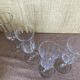 4 Baccarat crystal champagne flutes, Capri model