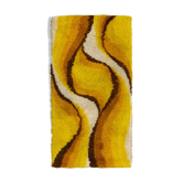 Tapis jaune 'Flames' Desso