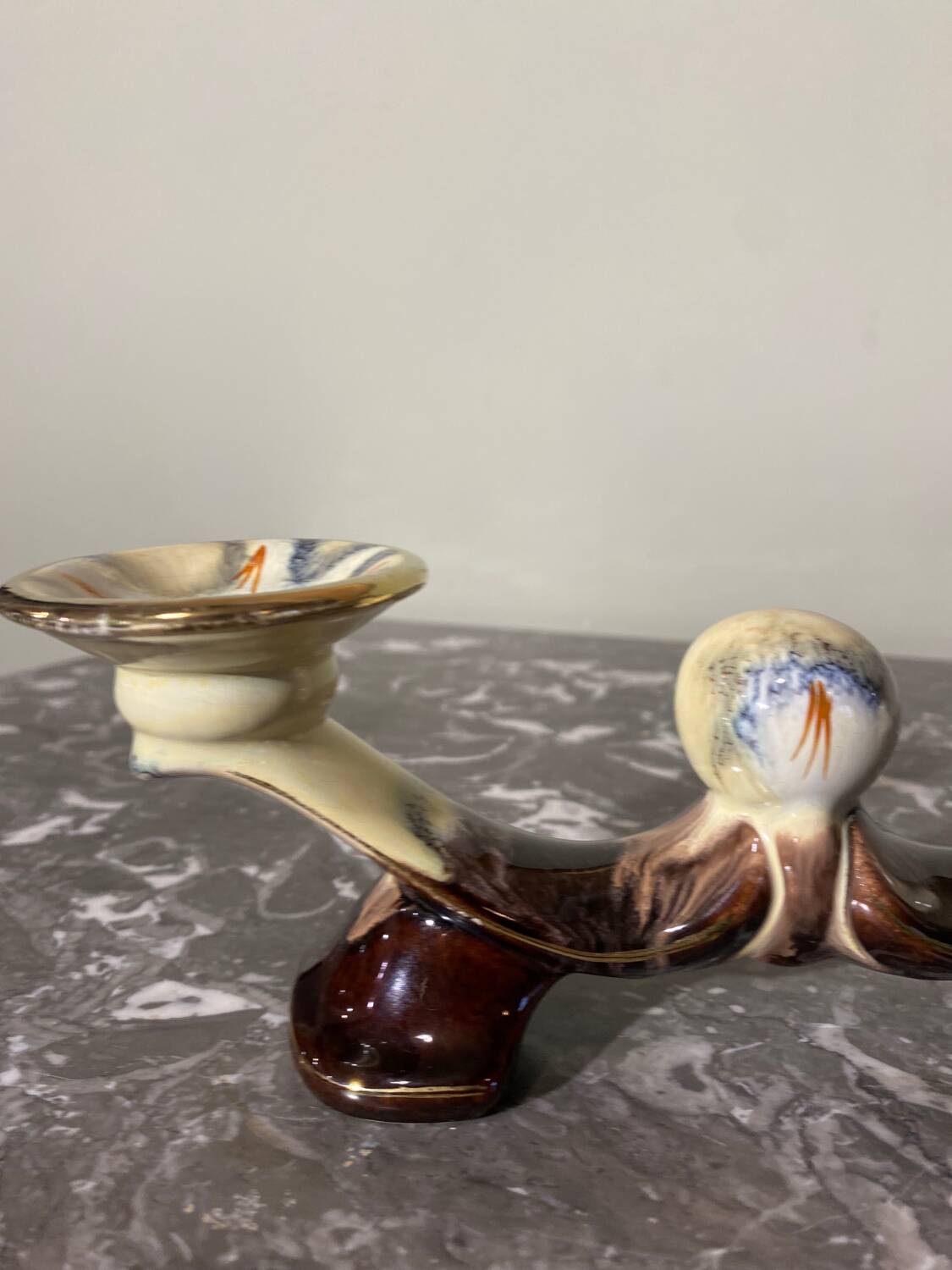 Ceramic candlestick