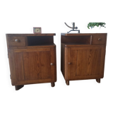 Vintage bedside table 1950.