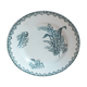 Flat porcelain plate st Amandinoise st amand model thrush