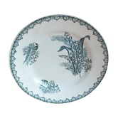 Assiette plate en porcelaine st amandinoise st amand modèle muguet