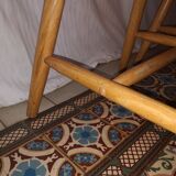 3 chaises style Ercol Windsor orme vintage 1980