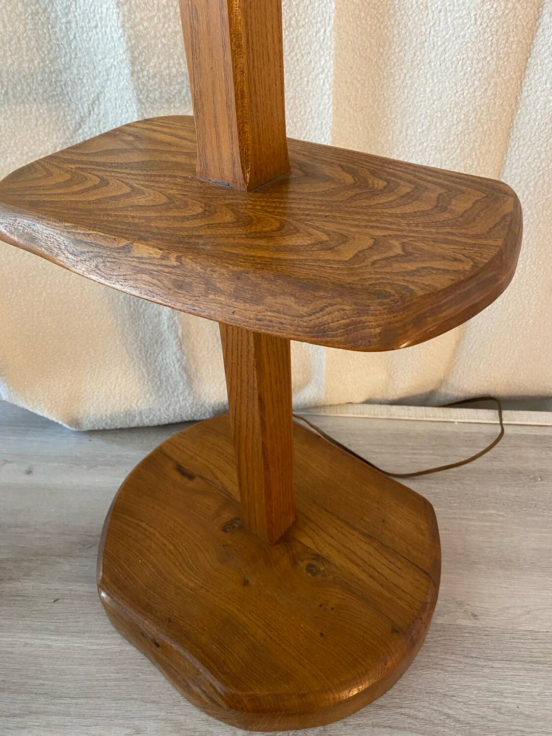 Brutalist floor lamp