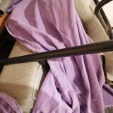 Rio armchair set with footrest by Pierre Guariche