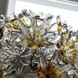 Mid-Century Modern Toni Zuccheri Edited by Venini Murano Glass Italian Lamp