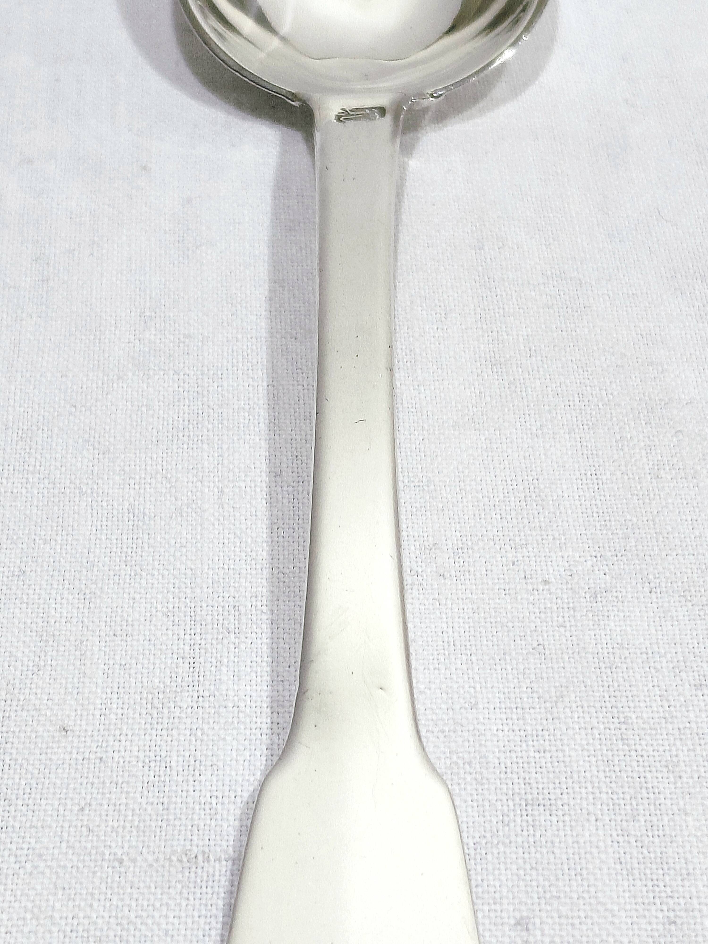 Silver stew spoon Vieillard