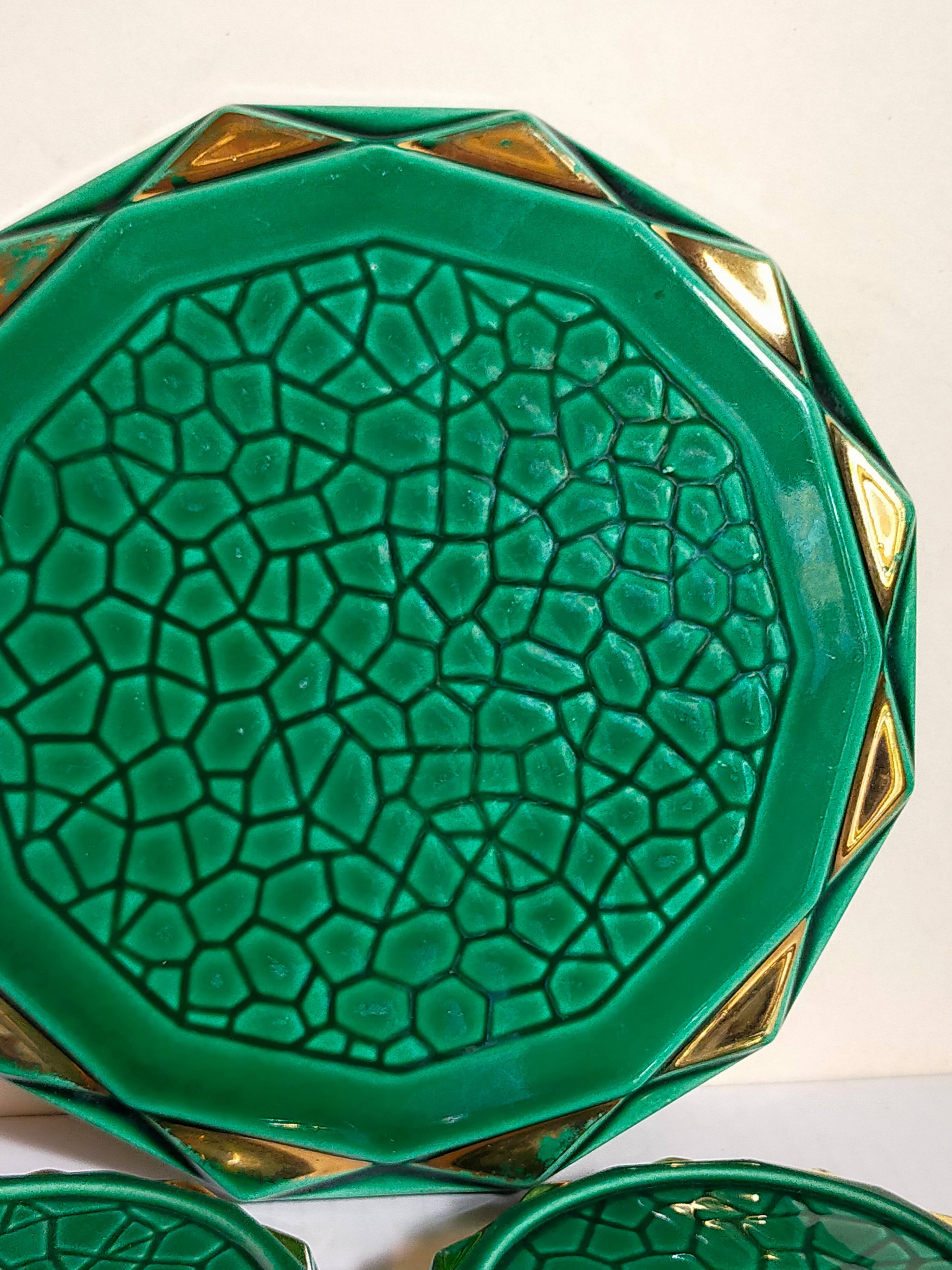 Slush trivets and bottle coastersvintages