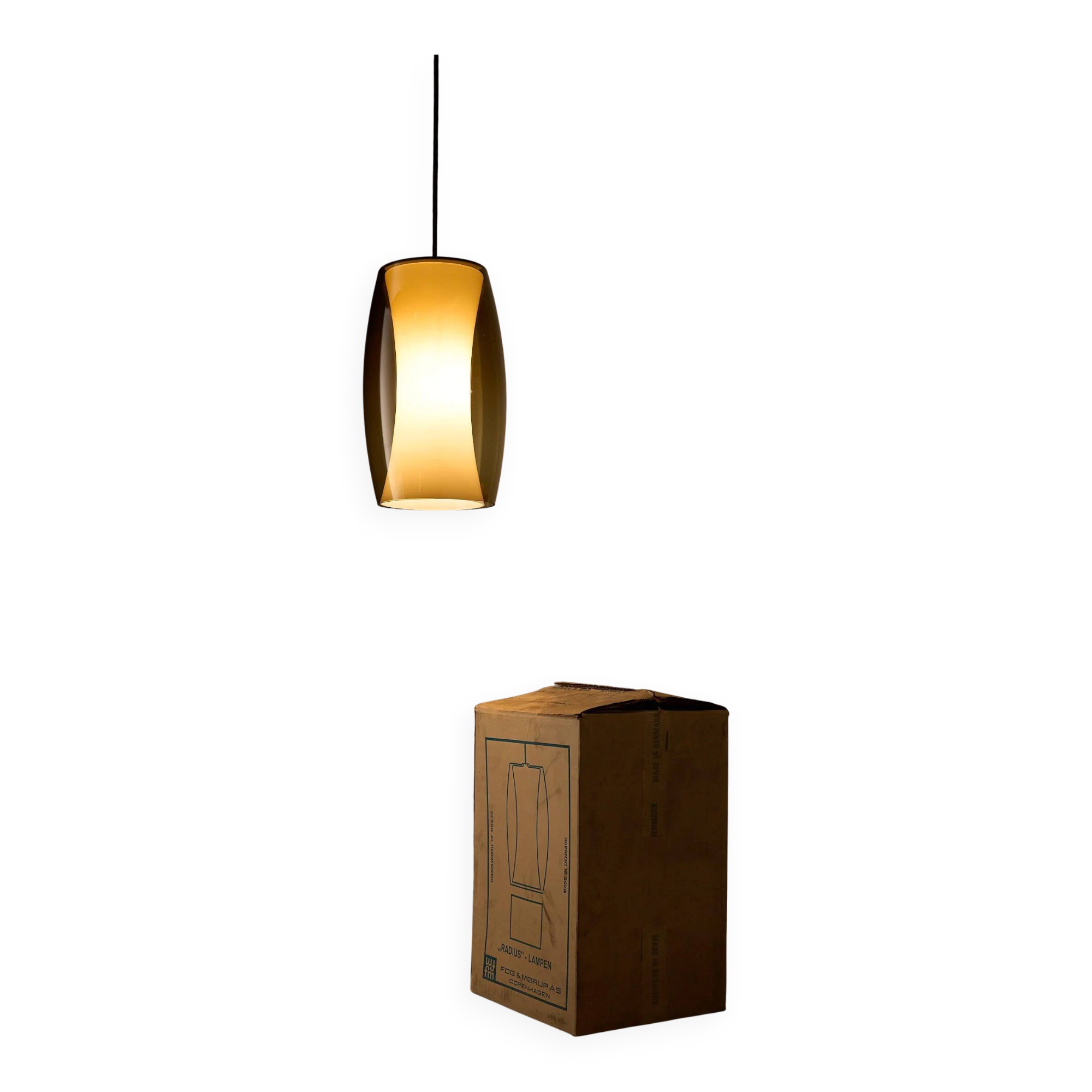 Suspension 'Radius' de Jo Hammerborg pour Fog & Mørup