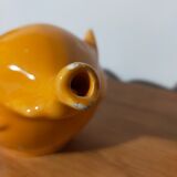 Théière vintage Éléphant jaune