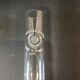 Oil lamp tinted glass and tin