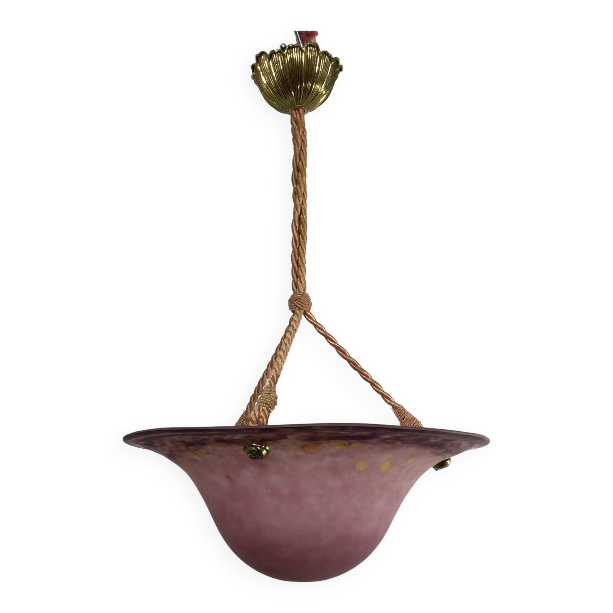 Purple Glass Paste Suspension